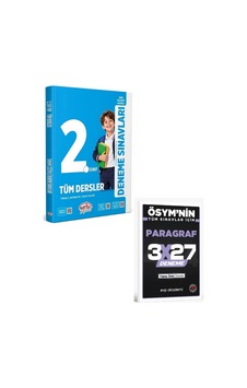 Editör 2. Sınıf Tüm Dersler Maarif Modeli Deneme Sınavları+evp Akademi Paragraf