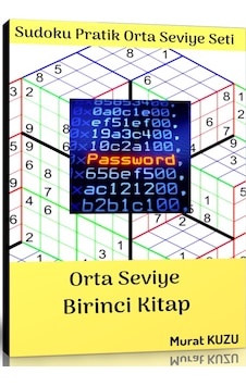 Sudoku Orta Seviye Bulmaca Kitabı-1