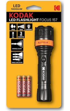 Kodak Focus 157 Led El Feneri-3 Adet Pil