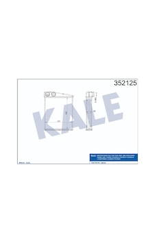 Kalorifer Al/Pl/Brz A180 A200 B180 B200 W169 2004- W245 2005- 504646021 Kalorifer Al/Pl/Brz A180 A200 B180 B200 W169 2004- W245 2005- 504646021