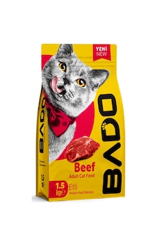 Bado Yetişkin Kedi Maması Etli 1,5 Kg Bado Yetişkin Kedi Maması Etli 1,5 Kg