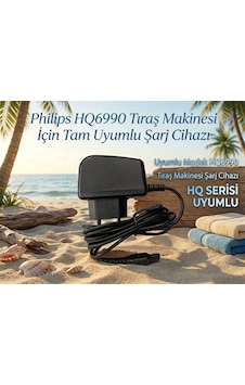 Philips Hq6990 Uyumlu Tıraş Makinesi Şarj Adaptörü 15v Hq8505 Philips Hq6990 Uyumlu Tıraş Makinesi Şarj Adaptörü 15v Hq8505