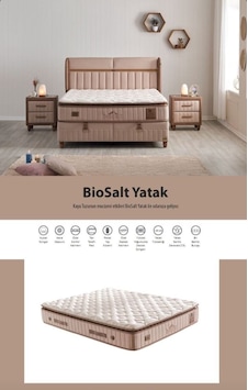 Bambi Biosalt 160x200 Yatak / Sadece Yatak