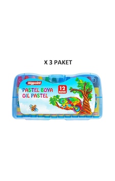 Bigpoint Pastel Boya 12 Renk - Mavi Kutulu X 3 Adet Karışık Bigpoint Pastel Boya 12 Renk - Mavi Kutulu X 3 Adet Karışık