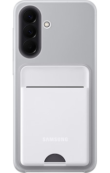 Samsung Uyumlu Galaxy A57 Kart Bölmeli Kılıf-gri Samsung Uyumlu Galaxy A57 Kart Bölmeli Kılıf-gri