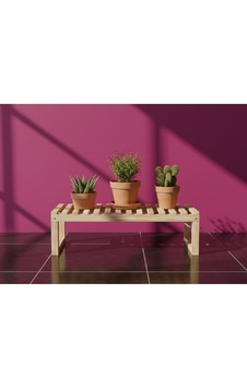 Köknar Ahşap Dev Boy Çiçeklik - 100x50x40 Cm Pratik Kurulum Gövde + Ayak - Çift Vidalı Bej Köknar Ahşap Dev Boy Çiçeklik - 100x50x40 Cm Pratik Kurulum Gövde + Ayak - Çift Vidalı Bej