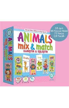 Animals Mix&match Karıştır&eşleştir Hayvanlar Animals Mix&match Karıştır&eşleştir Hayvanlar