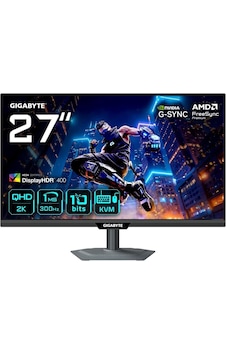Gigabyte M27Q3 27" 1 Ms 2K Pivot Ips 300 Hz Oyuncu Monitörü (Outlet)