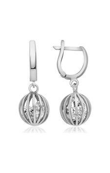 925 Ayar Gümüş Zirkon Taşlı Küre Kadın Küpe Renkli 81142546 925 Ayar Gümüş Zirkon Taşlı Küre Kadın Küpe Renkli 81142546