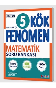 Fenomen Okul 2025 5. Sınıf Matematik Kök Soru Bankası Güncel Müfredat Fenomen Okul 2025 5. Sınıf Matematik Kök Soru Bankası Güncel Müfredat