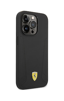 Apple Uyumlu iPhone 14 Pro Kılıf Ferrari M-safe Şarj Özellikli Deri Kenarları Damgalı Dizayn Kapak Apple Uyumlu iPhone 14 Pro Kılıf Ferrari M-safe Şarj Özellikli Deri Kenarları Damgalı Dizayn Kapak