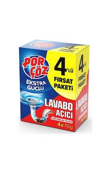 Lavabo Açıcı 4x50 Gr. Granül 2'li Lavabo Açıcı 4x50 Gr. Granül 2'li