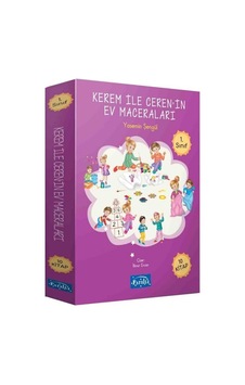 Kerem ile Ceren'in Ev Maceraları Seti - 10 Kitap Takım - Yasemin Şengül - Parıltı Yayınları Kerem ile Ceren'in Ev Maceraları Seti - 10 Kitap Takım - Yasemin Şengül - Parıltı Yayınları