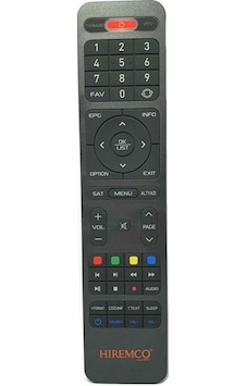 Hiremco Gt Turbo V8D Hd Uydu Kumandası + Tv Kontrol Hiremco Gt Turbo V8D Hd Uydu Kumandası + Tv Kontrol