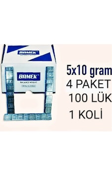 Bamek Yapıştırma Balans Ağırlık 5gr 10 Gr 1 Koli Fiyatı 400 Adet Bamek Yapıştırma Balans Ağırlık 5gr 10 Gr 1 Koli Fiyatı 400 Adet
