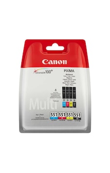 Canon CLI-551CMYBK 4 Renkli Mürekkep Kartuş 6509B009