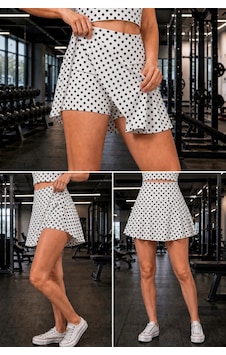 Sea Queen Kadın Büyük Beden Spor Günlük Tenis Şortlu Etek Yüksek Bel Toparlayıcı Deniz & Havuz Şortu Bikini Altı Beyaz Puantiyeli - 885236193 Beyaz Puantiyeli Sea Queen Kadın Büyük Beden Spor Günlük Tenis Şortlu Etek Yüksek Bel Toparlayıcı Deniz & Havuz Şortu Bikini Altı Beyaz Puantiyeli - 885236193 Beyaz Puantiyeli