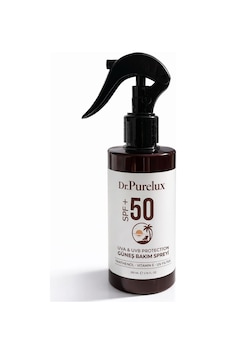 Dr. Purelux Spf 50+ Güneş Kremi Sprey Yüz Ve Vücut Uva Uvb Koruma Suya Dayanıklı 200ml