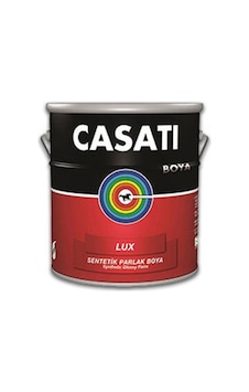 Casati Lüx Sentetik Parlak Boya 0,75 Litre Beyaz