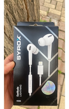 İphone 13 Pro Max Uyumlu Tak Kullan Kablolu Silikonlu Kulaklık Lightning İphone 13 Pro Max Uyumlu Tak Kullan Kablolu Silikonlu Kulaklık Lightning