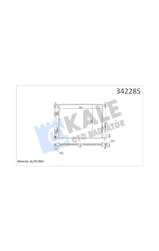 Kale 342285 Radyatör Brazing Accent Blue 1.4i-1.6i- İ20 1.4i 500x382x16 253101r000-253104l000 Kale 342285 Radyatör Brazing Accent Blue 1.4i-1.6i- İ20 1.4i 500x382x16 253101r000-253104l000