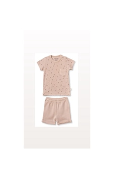 Babycosy Organic Wear Babycosy 2li Takım Şortlu Taş Bej Babycosy Organic Wear Babycosy 2li Takım Şortlu Taş Bej