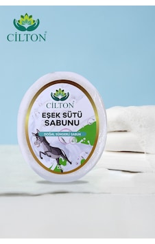 Cilton Eşek Sütü Sabunu Doğal Süngerli Sabun 150 Ml Cilton Eşek Sütü Sabunu Doğal Süngerli Sabun 150 Ml