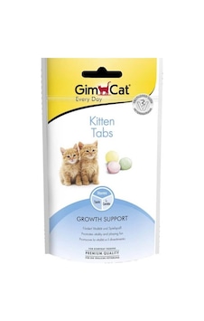 Gimcat Kitten Tabs Yavru Kediler İçin Taurinli Multivitamin Kedi Ödülü 40 G Gimcat Kitten Tabs Yavru Kediler İçin Taurinli Multivitamin Kedi Ödülü 40 G