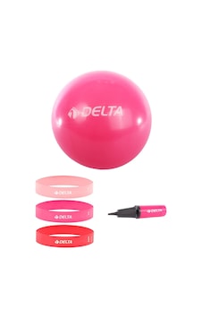 Delta- 85 cm Pilates Topu 3'lü Squat Bandı Egzersiz Direnç Lastiği Pilates Topu Pompası 5'li Set Delta- 85 cm Pilates Topu 3'lü Squat Bandı Egzersiz Direnç Lastiği Pilates Topu Pompası 5'li Set