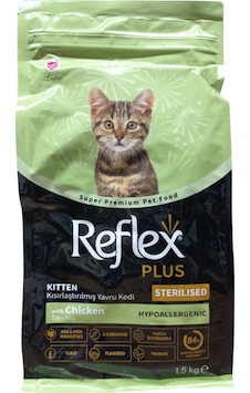 Kitten Tavuklu Kısırlaştırılmış Yavru Kedi Maması 1,5 Kg Kitten Tavuklu Kısırlaştırılmış Yavru Kedi Maması 1,5 Kg