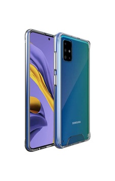 Galaxy A51 Kılıf Zore Gard Silikon Renksiz