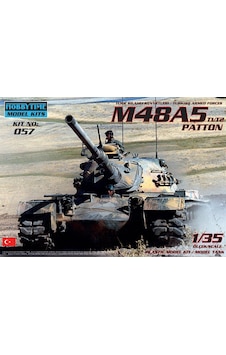 1/35 M48 A5 Patton T1/t2 Tank Maketi, Hobbytime 057 1/35 M48 A5 Patton T1/t2 Tank Maketi, Hobbytime 057