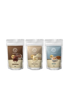 1x100 Gr Sıcak Çikolata 1x100 Gr Beyaz Çikolata 1x100 Gr Salep Hazır
