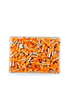 Cat E4012 ,4mm²/turuncu 100-adet Kablo Yüksük Cat E4012 ,4mm²/turuncu 100-adet Kablo Yüksük