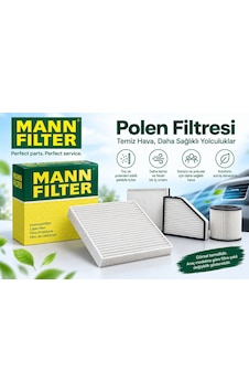 Mann-fılter Standart Polen Filtresi Ford Ranger 2.0 Ecoblue 170 Hp 2023-2026 Uyumlu Mann-fılter Standart Polen Filtresi Ford Ranger 2.0 Ecoblue 170 Hp 2023-2026 Uyumlu
