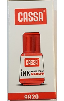 Cassa Beyaz Tahta Kalemi Mürekkebi 20Ml Kırmızı Cassa Beyaz Tahta Kalemi Mürekkebi 20Ml Kırmızı
