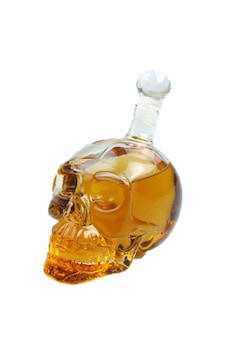 Periboia Crystal Head Kuru Kafa Cam Şişe 350 Ml