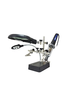 Mg-16129c Büyüteçli Havya Standı