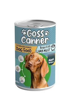 Goss Canner Kuzu Etli Yetişkin Köpek Konservesi 400 G