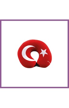 Ren.ga.renk Wellmop Bayrak Temalı Arac Boyun Yastıgı 1 Adet Rengaren
