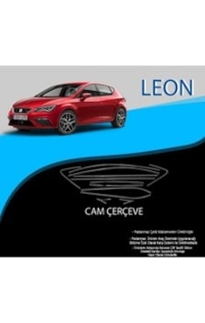 Seat Leon 2012-2020 Tamtur 12 Parça Krom Cam Çıtası Seat Leon 2012-2020 Tamtur 12 Parça Krom Cam Çıtası