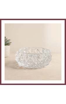 Storeşahin Yuvarlak Cam Küllük 12.8 Cm Diamond Kristal Shn0720 Storeşahin Yuvarlak Cam Küllük 12.8 Cm Diamond Kristal Shn0720