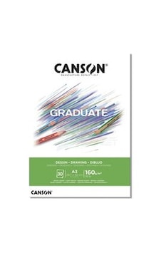 Canson Çizim Bloğu Graduate Dessın Beyaz 30 Sy A3 160 Gr Canson Çizim Bloğu Graduate Dessın Beyaz 30 Sy A3 160 Gr