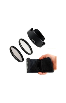 Raypro UV + Polarize Filtre 52 MM + EW-54 Parasoley + Filtre Çantası Raypro UV + Polarize Filtre 52 MM + EW-54 Parasoley + Filtre Çantası