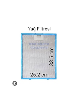 Termikel Davlumbaz Alüminyum Kaset Yağ Filtresi 26,2 X 33,5 Cm Termikel Davlumbaz Alüminyum Kaset Yağ Filtresi 26,2 X 33,5 Cm