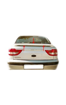 Renault Megane 1 Spoiler Bagaj Yüksek (Işıksız) Fiber 1995-2002