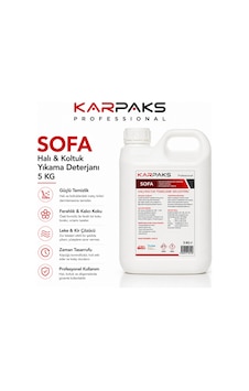 Sofa Halı Ve Koltuk Yıkama Deterjanı 5 Kg Tekli Sofa Halı Ve Koltuk Yıkama Deterjanı 5 Kg Tekli