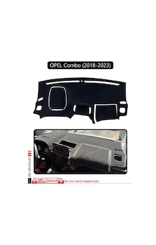 Opel Combo 18+ 2018-2023 Torpido Koruma Halısı Siyah Kenar Opel Combo 18+ 2018-2023 Torpido Koruma Halısı Siyah Kenar
