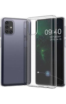 Galaxy M51 Kılıf Zore Süper Silikon Kapak Renksiz Galaxy M51 Kılıf Zore Süper Silikon Kapak Renksiz
