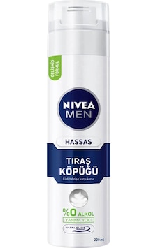 Men Tıraş Köpüğü Hassas Ciltler İçin 200 Ml Men Tıraş Köpüğü Hassas Ciltler İçin 200 Ml